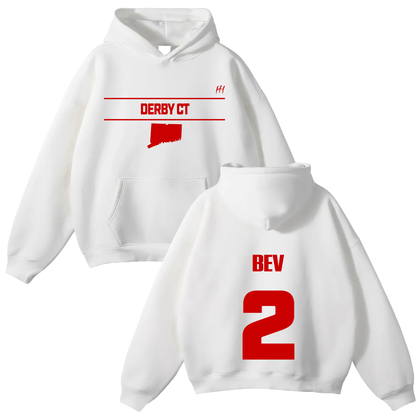 Beverly Diglio Guerrette Oversize Fleeced Hoodie