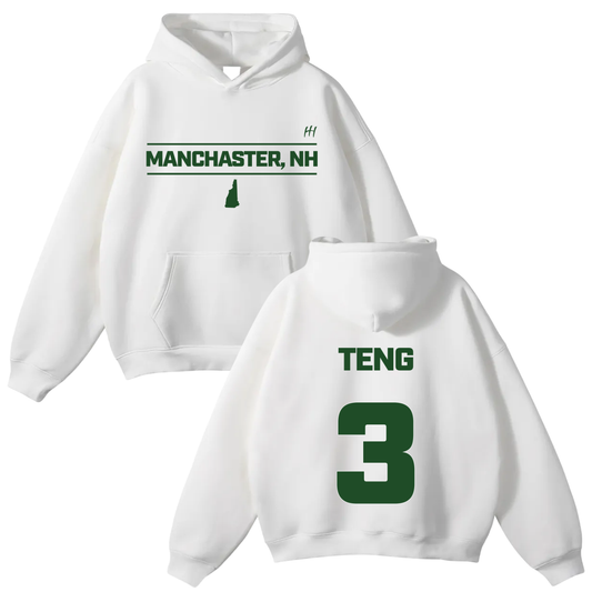 Kuany Teng Oversize Fleeced Hoodie