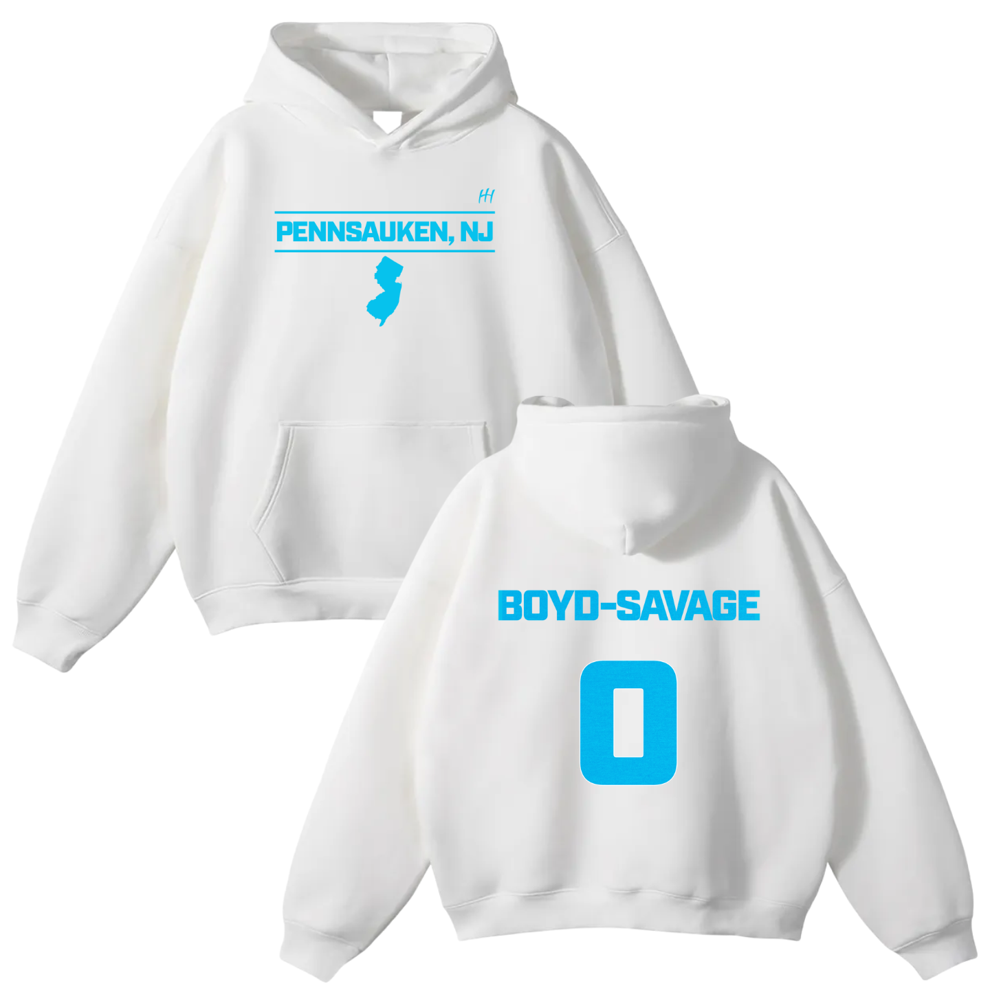 Jalen Boyd Savage Oversize Fleeced Hoodie