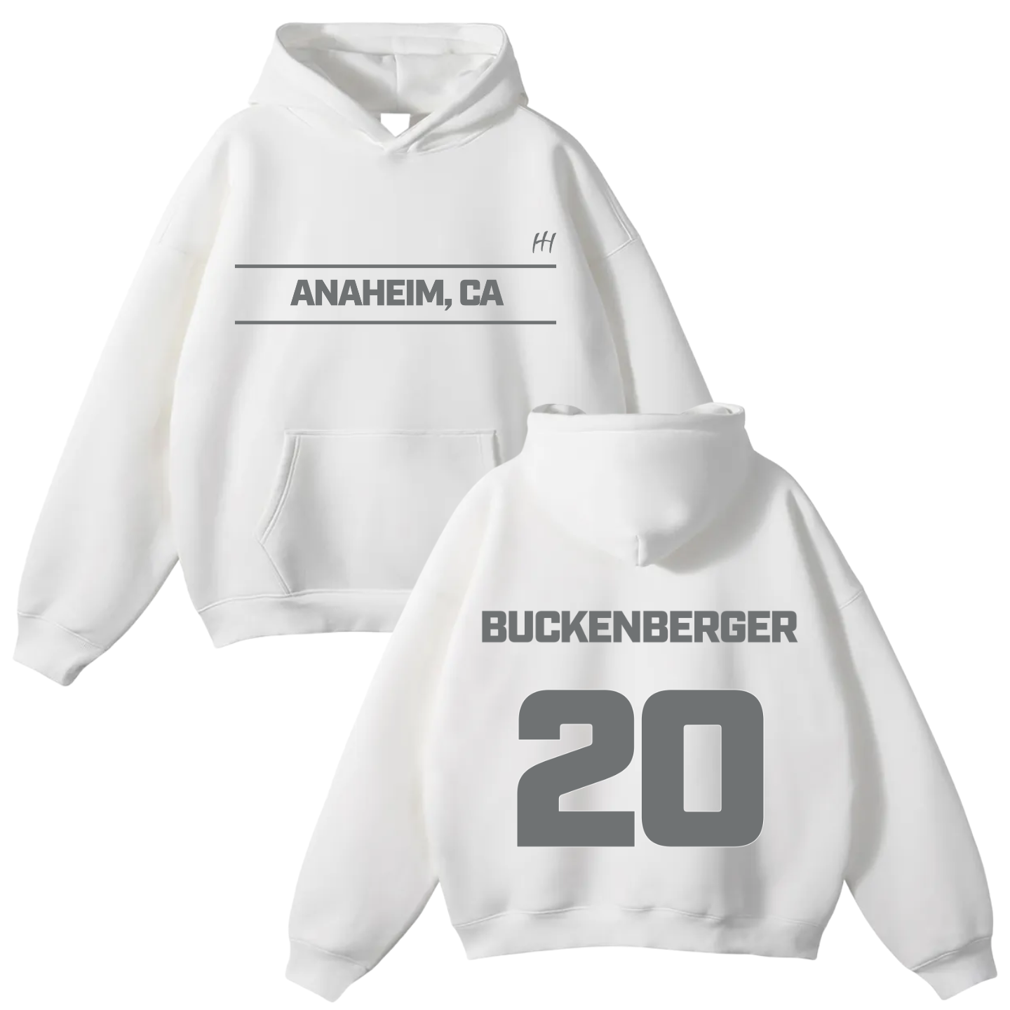 Robert Ruckenberger Oversize Fleeced Hoodie