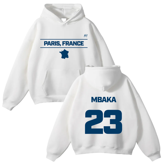 EDWIN SAM MBAKA Oversize Fleeced Hoodie