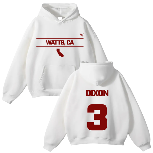 Anthony La'Mar Dixon Oversize Fleeced Hoodie
