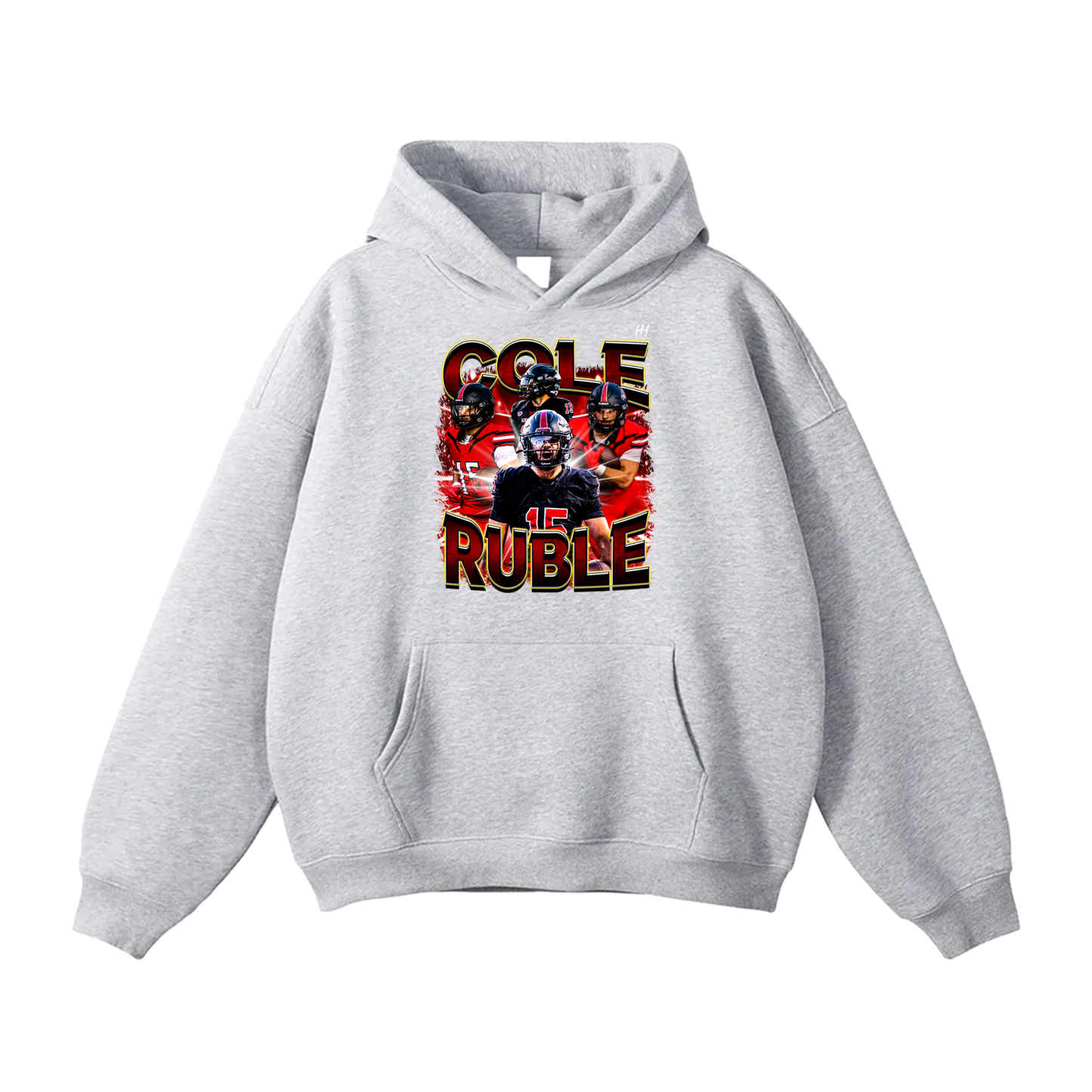 Cole Ruble Oversize Fleeced Hoodie