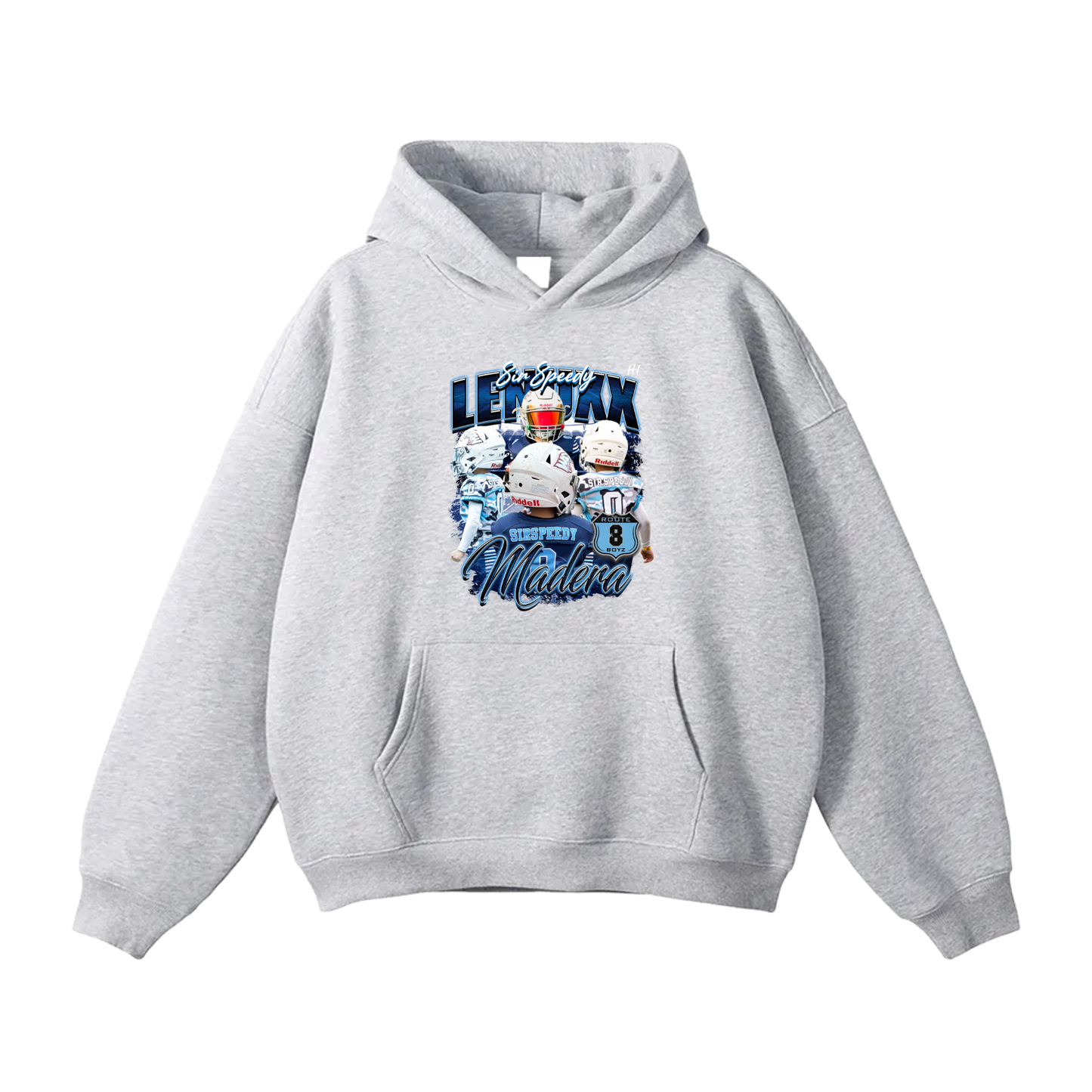 Lenuxx Madera Oversize Fleeced Hoodie