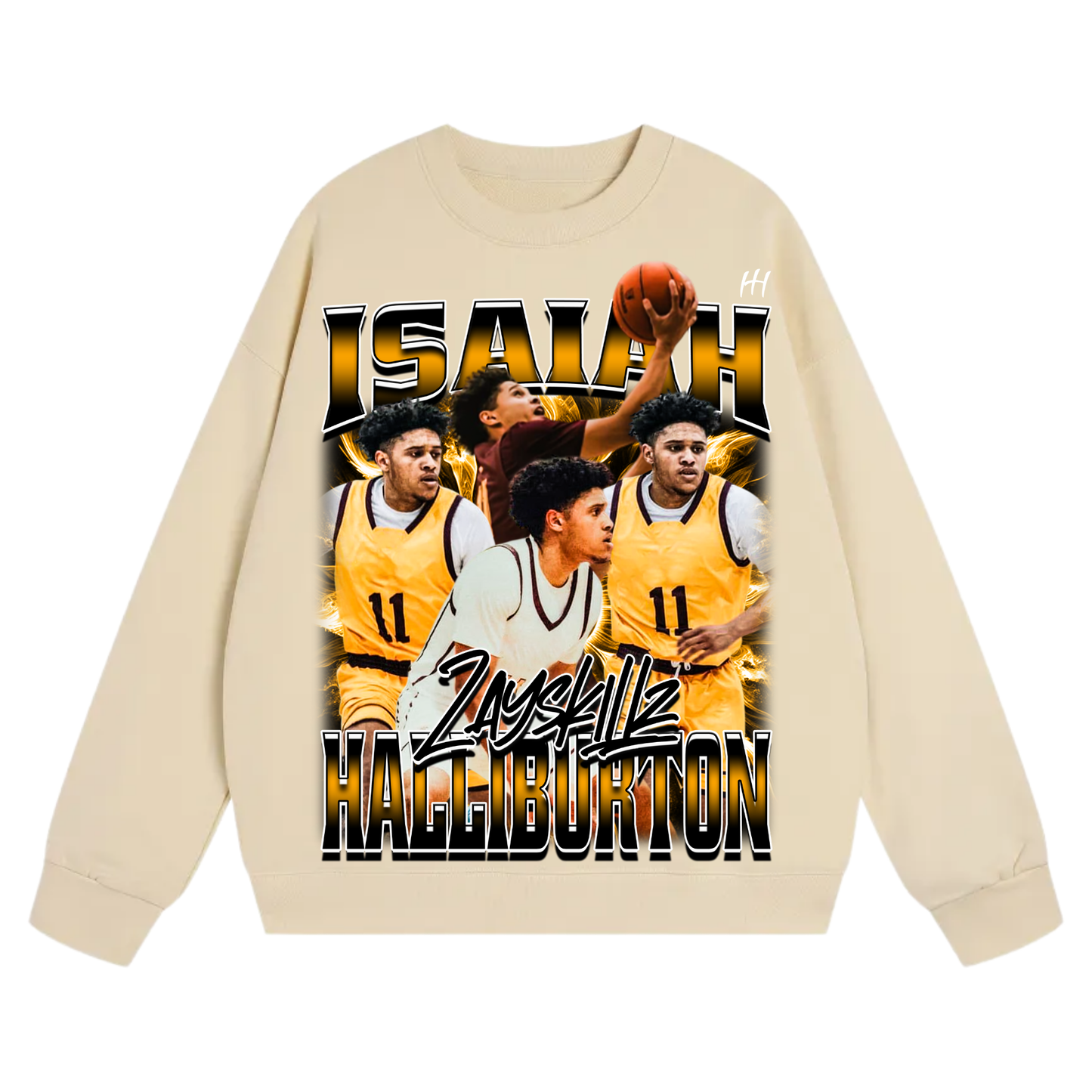 Isaiah Halliburton Heavyweight Crewneck Sweatshirt