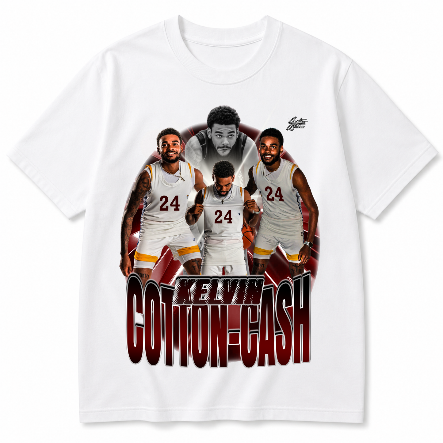 Kelvin Cotton-Cash T-shirt