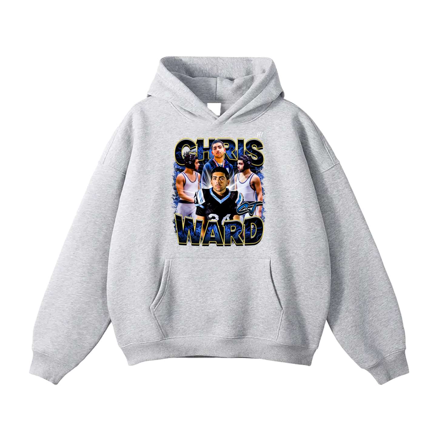 Chris ward Oversize Fleeced Hoodie