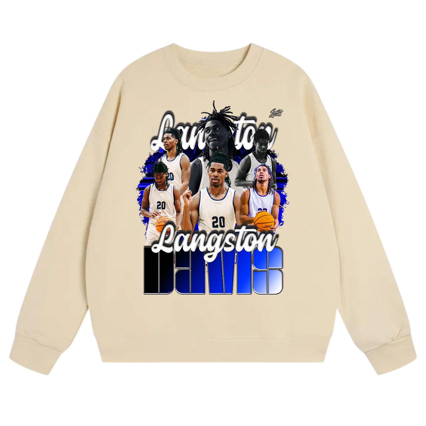 Langston Davis Heavyweight Crewneck Sweatshirt