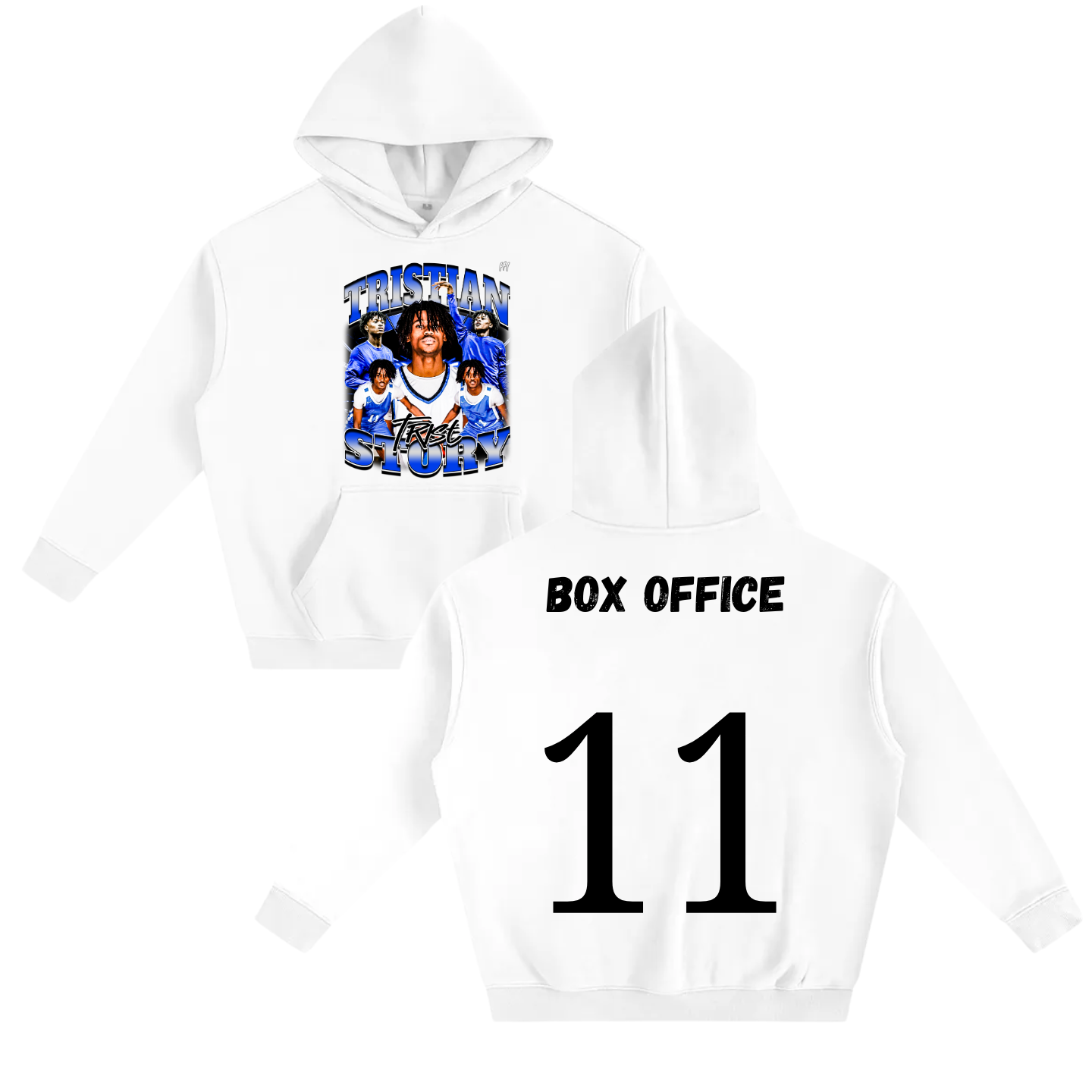 Tristian story Oversize Fleeced Hoodie