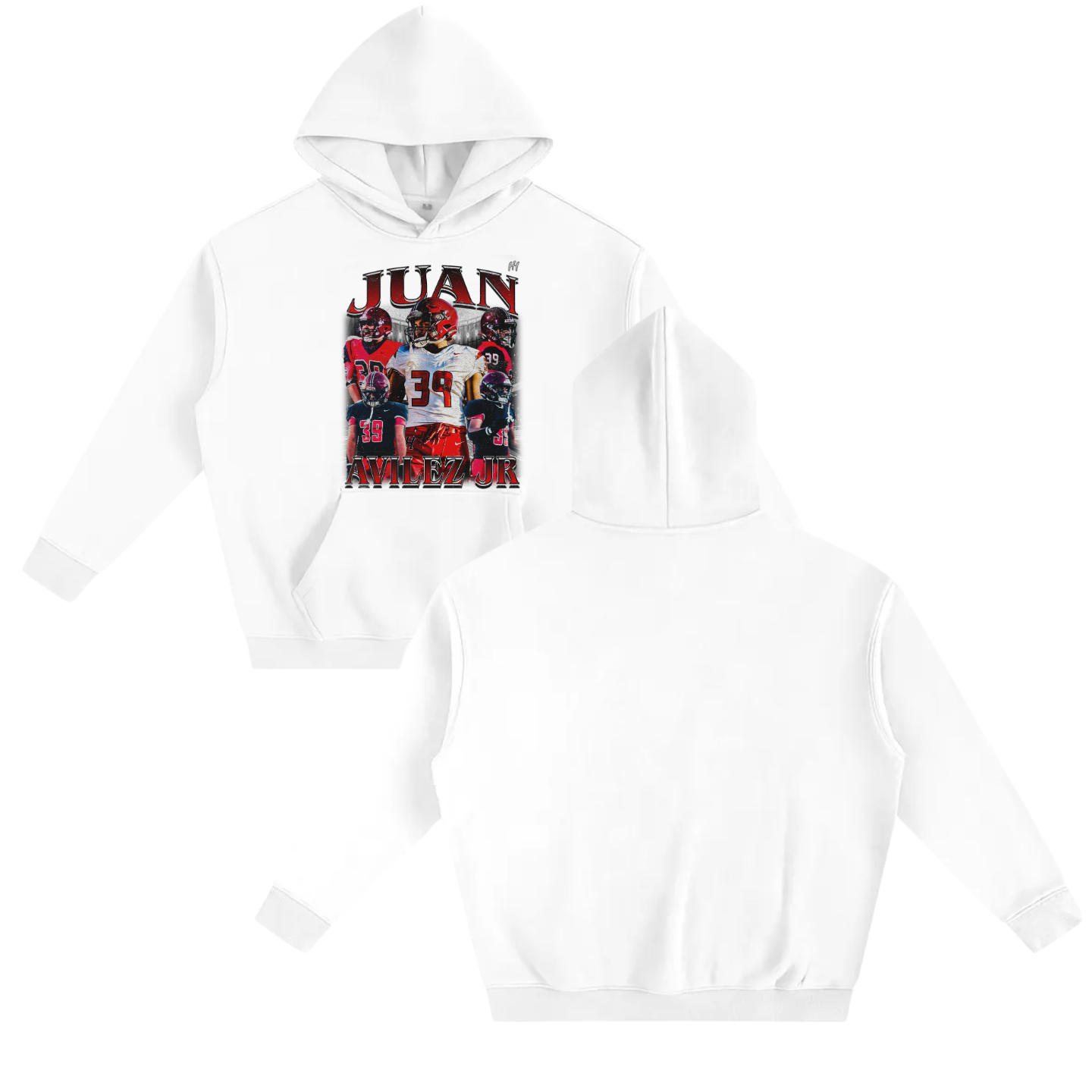 Juan Avilez JR Oversize Fleeced Hoodie