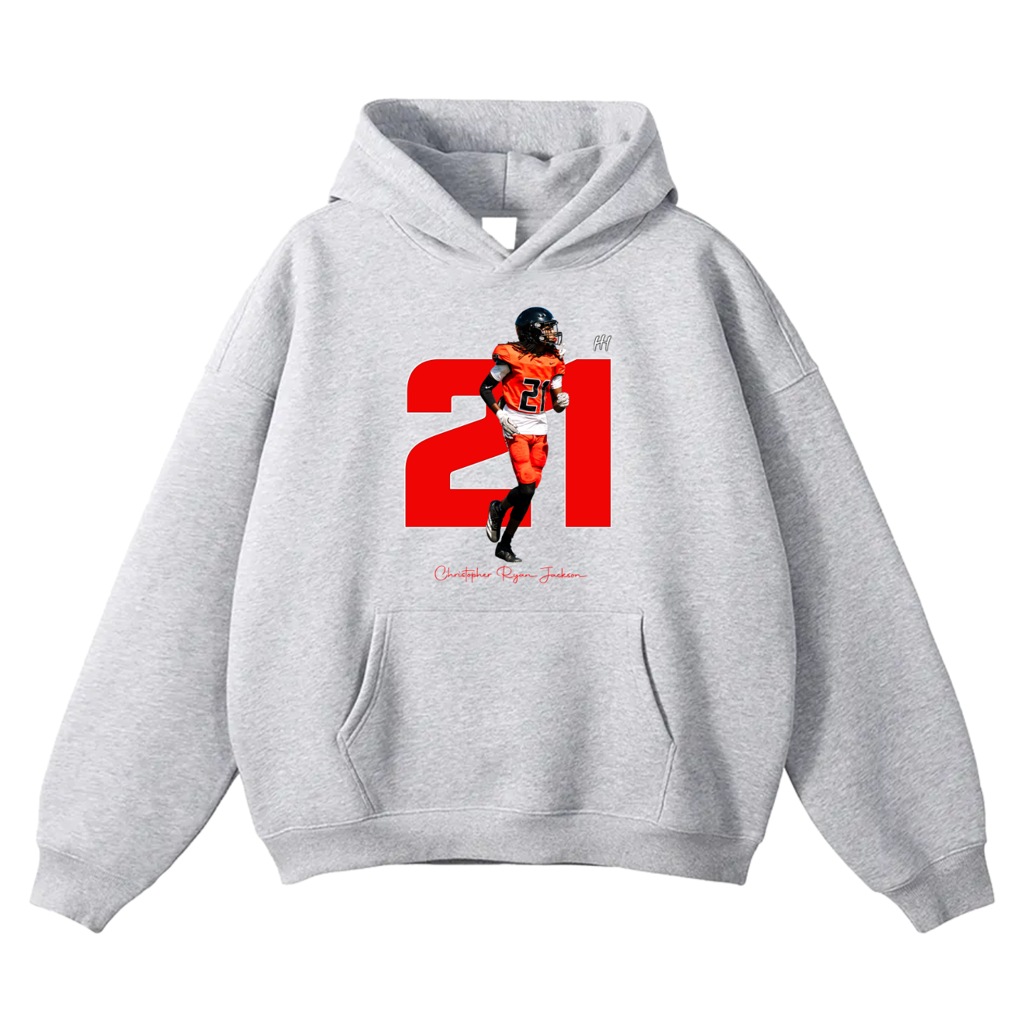 Christopher Ryan Jackson Oversize Fleeced Hoodie