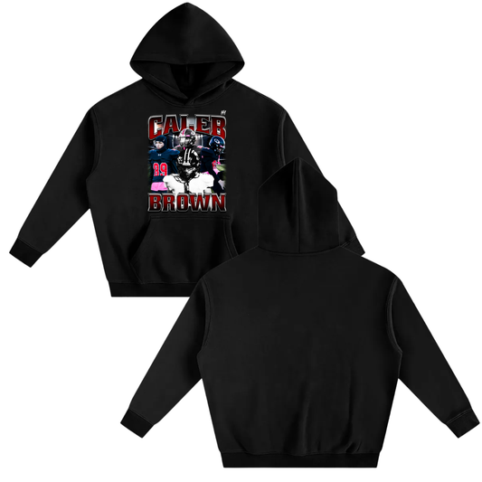 Caleb Brown Oversize Fleeced Hoodie