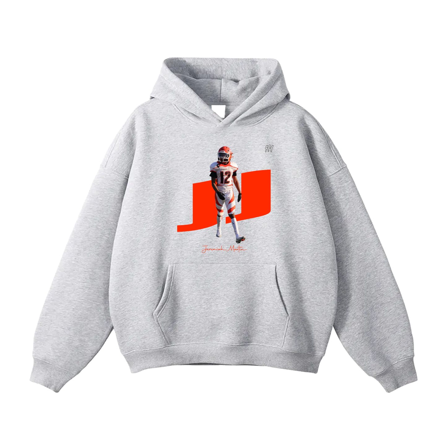 Jeremiah Martin Oversize Fleeced Hoodie