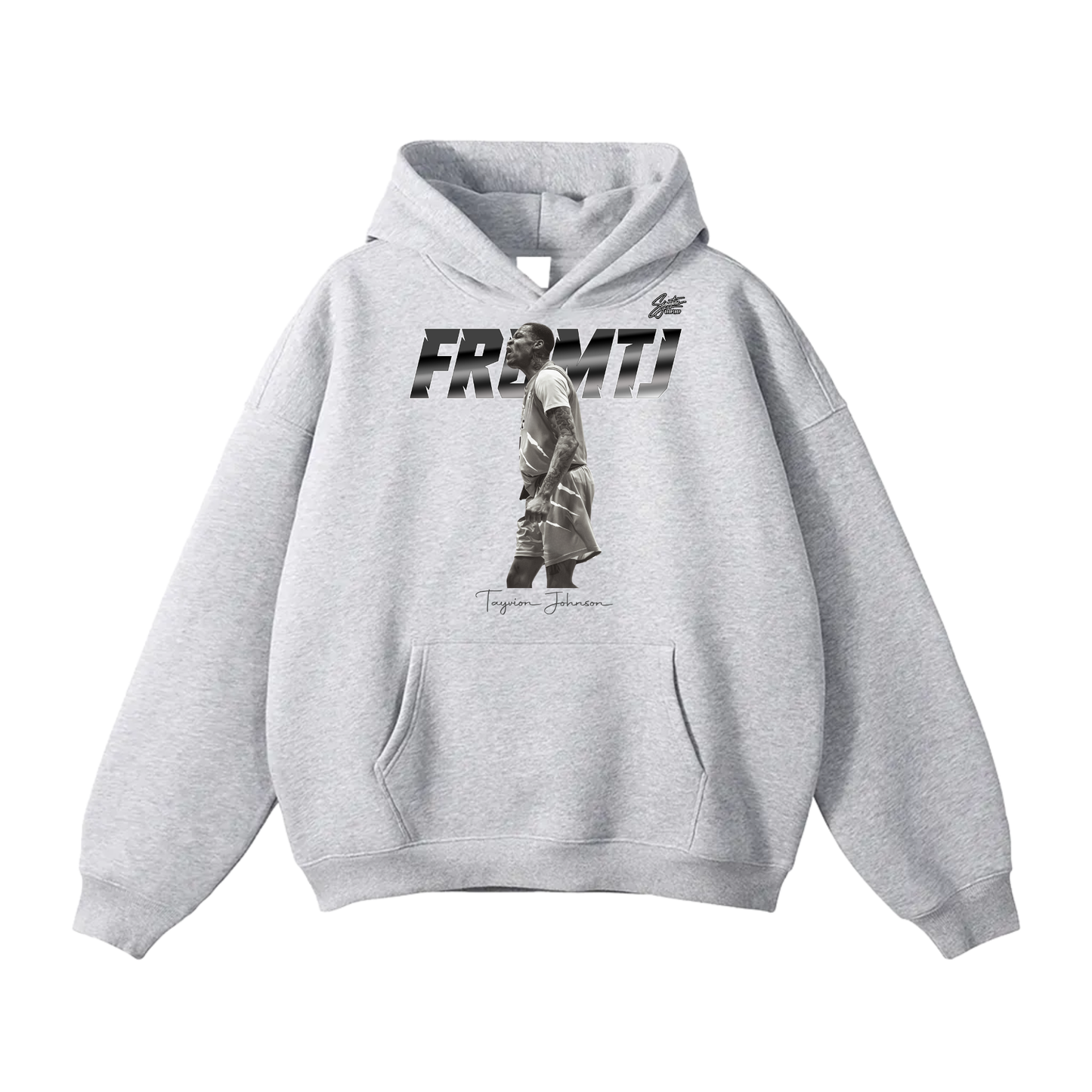 Tayvion Johnson Oversize Fleeced Hoodie