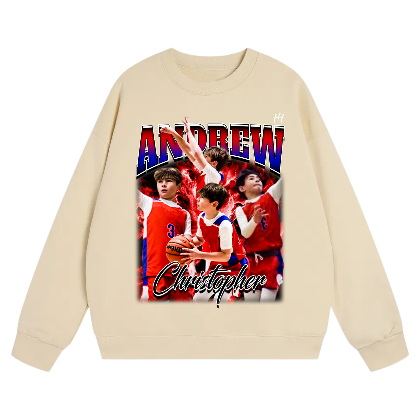 Andrew Christopher Heavyweight Crewneck Sweatshirt