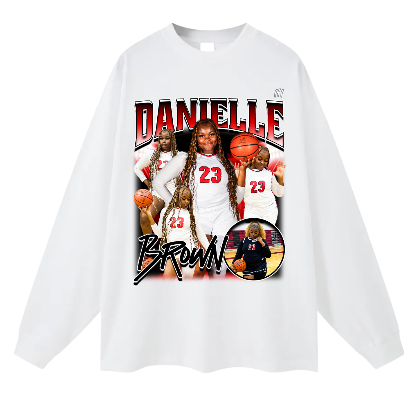 Danielle Brown Long Sleeve Tee