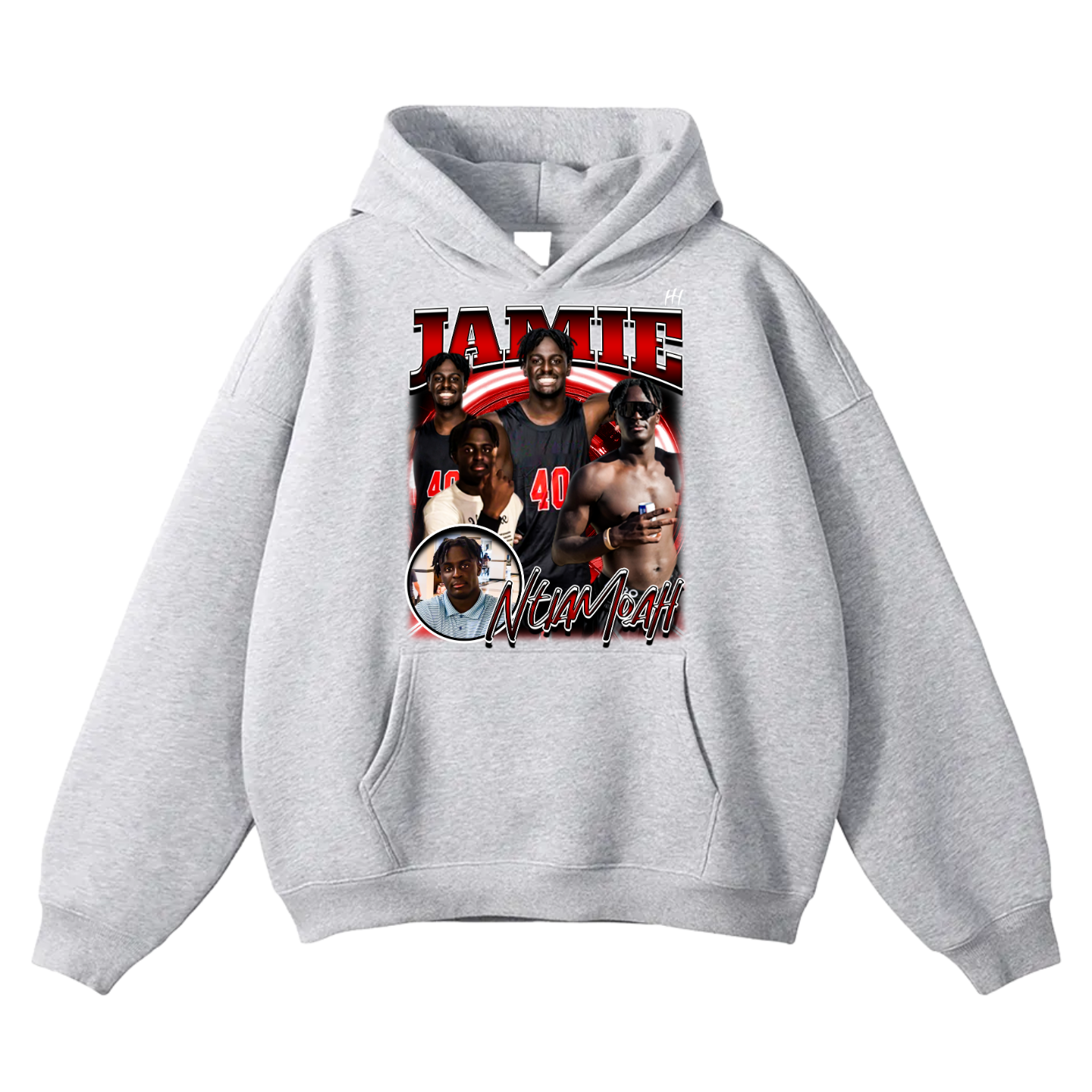 Jamie Ntiamoah Oversize Fleeced Hoodie