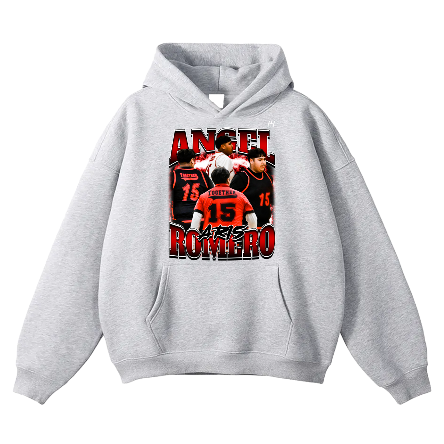 Angel Romero Oversize Fleeced Hoodie