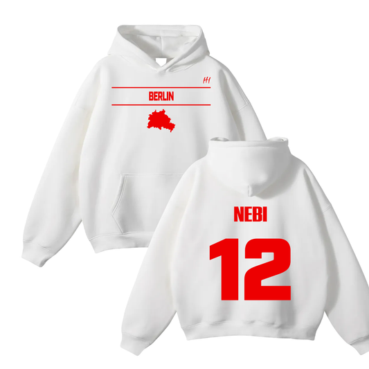 Nebi Başkan Oversize Fleeced Hoodie