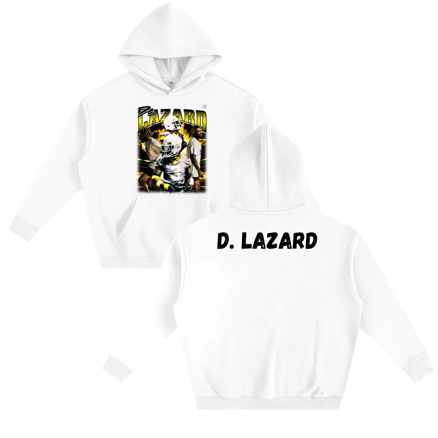 De Lazard Oversize Fleeced Hoodie