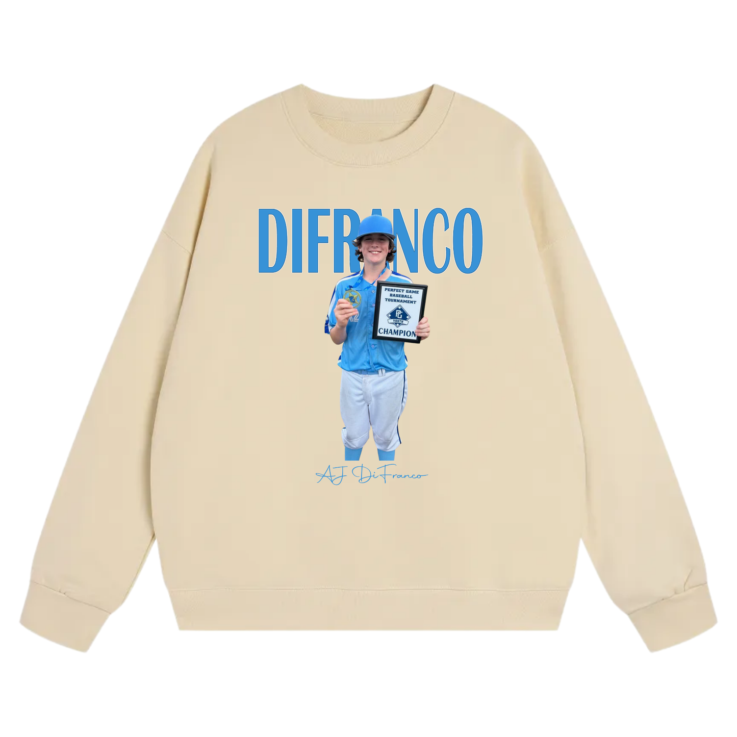 AJ DiFranco Heavyweight Crewneck Sweatshirt