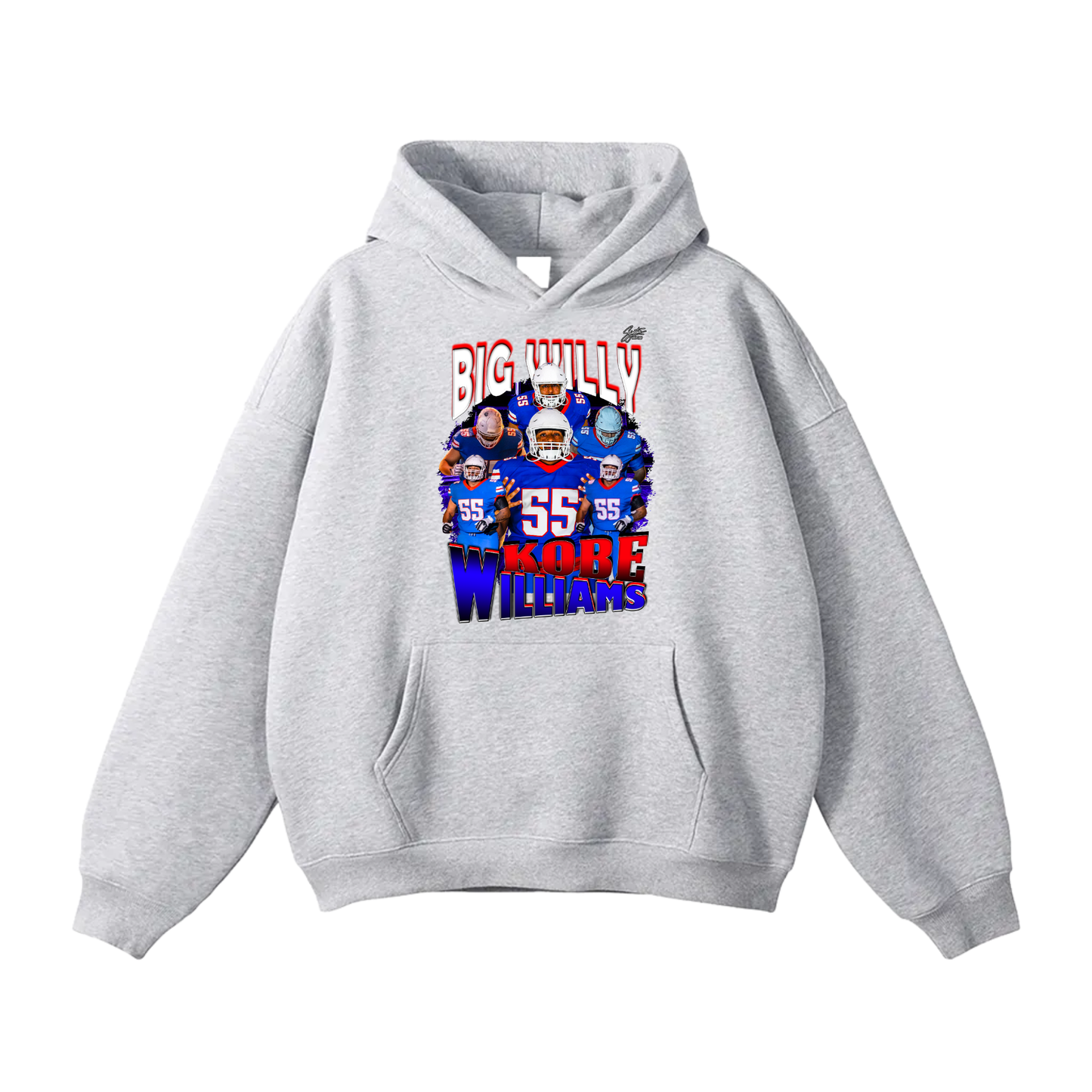 Kobe Williams Oversize Fleeced Hoodie