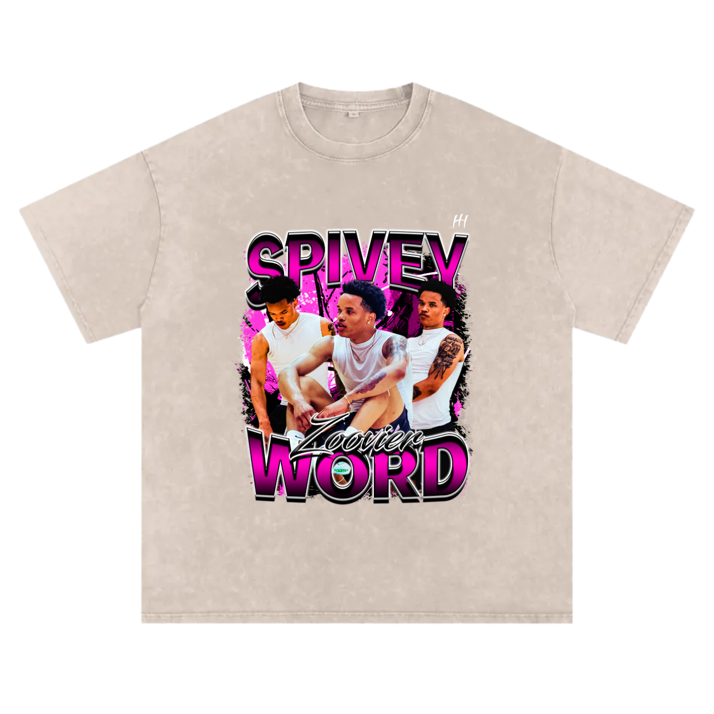 Spivey Word Oversized T-shirt
