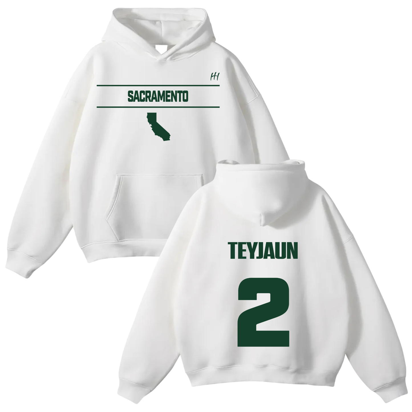 Teyjaun Oversize Fleeced Hoodie