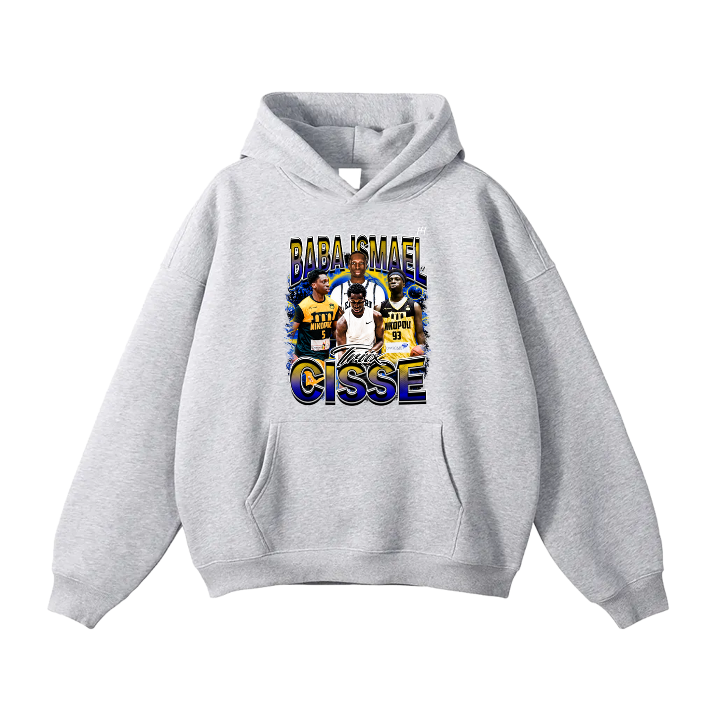 Baba Ismael Cisse Oversize Fleeced Hoodie