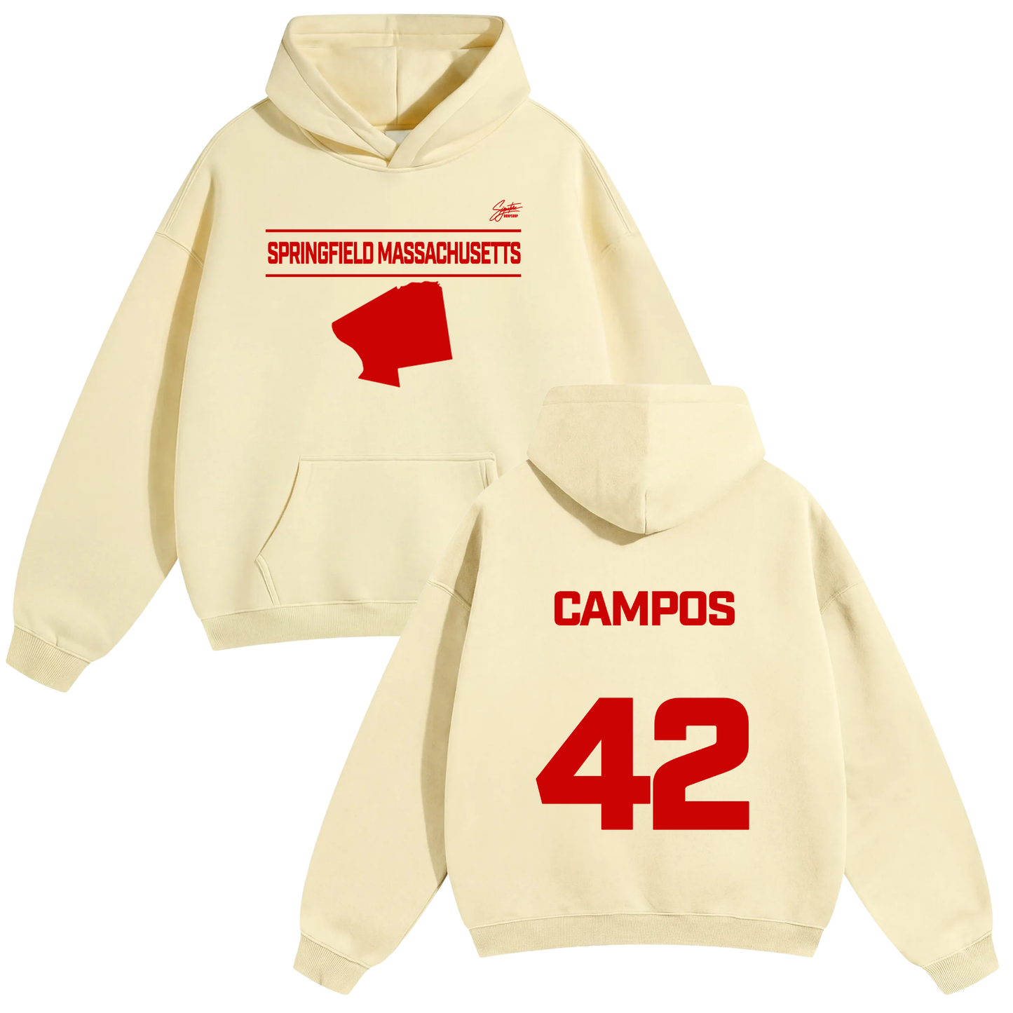 Jay Campos Oversize Fleeced Hoodie
