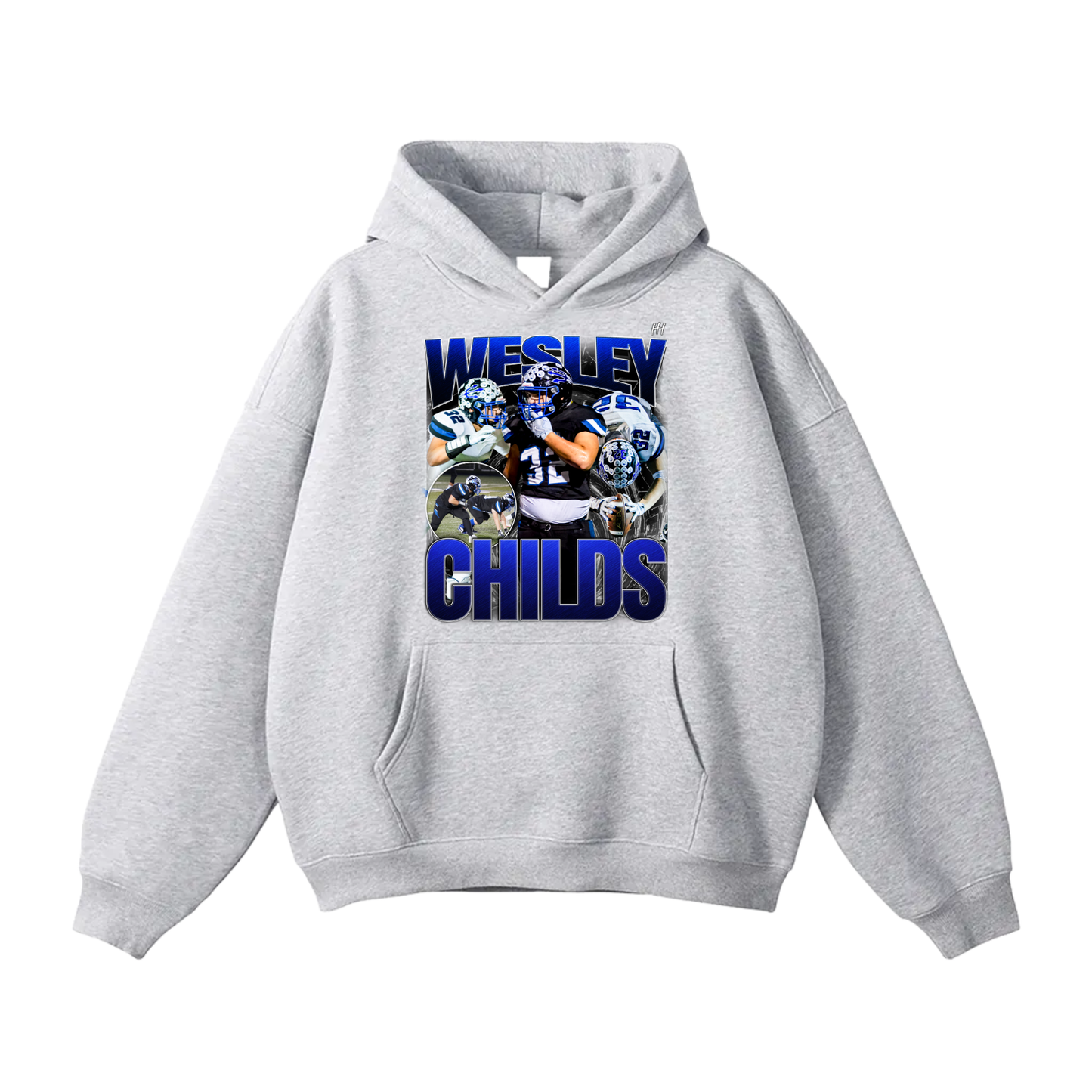 Wesley Childs Oversize Fleeced Hoodie