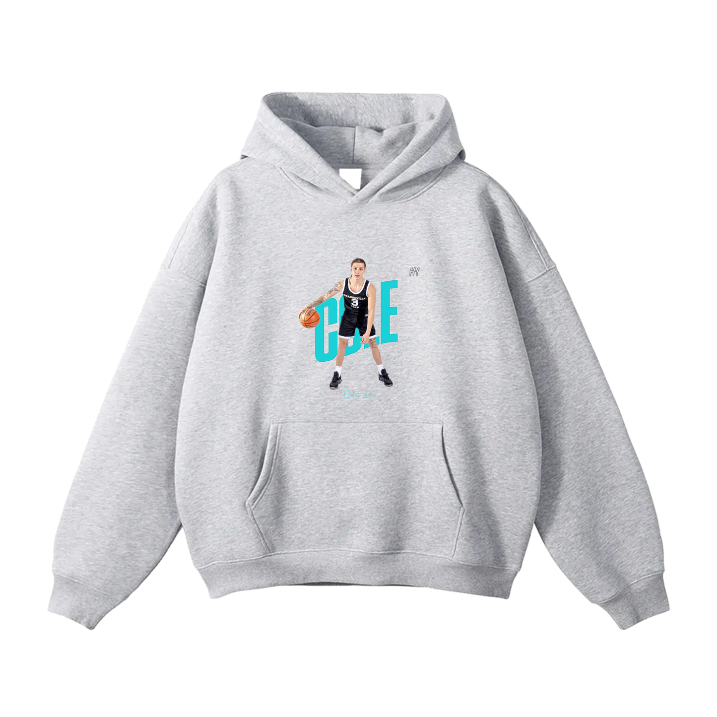 Cole Arrow Oversize Fleeced Hoodie