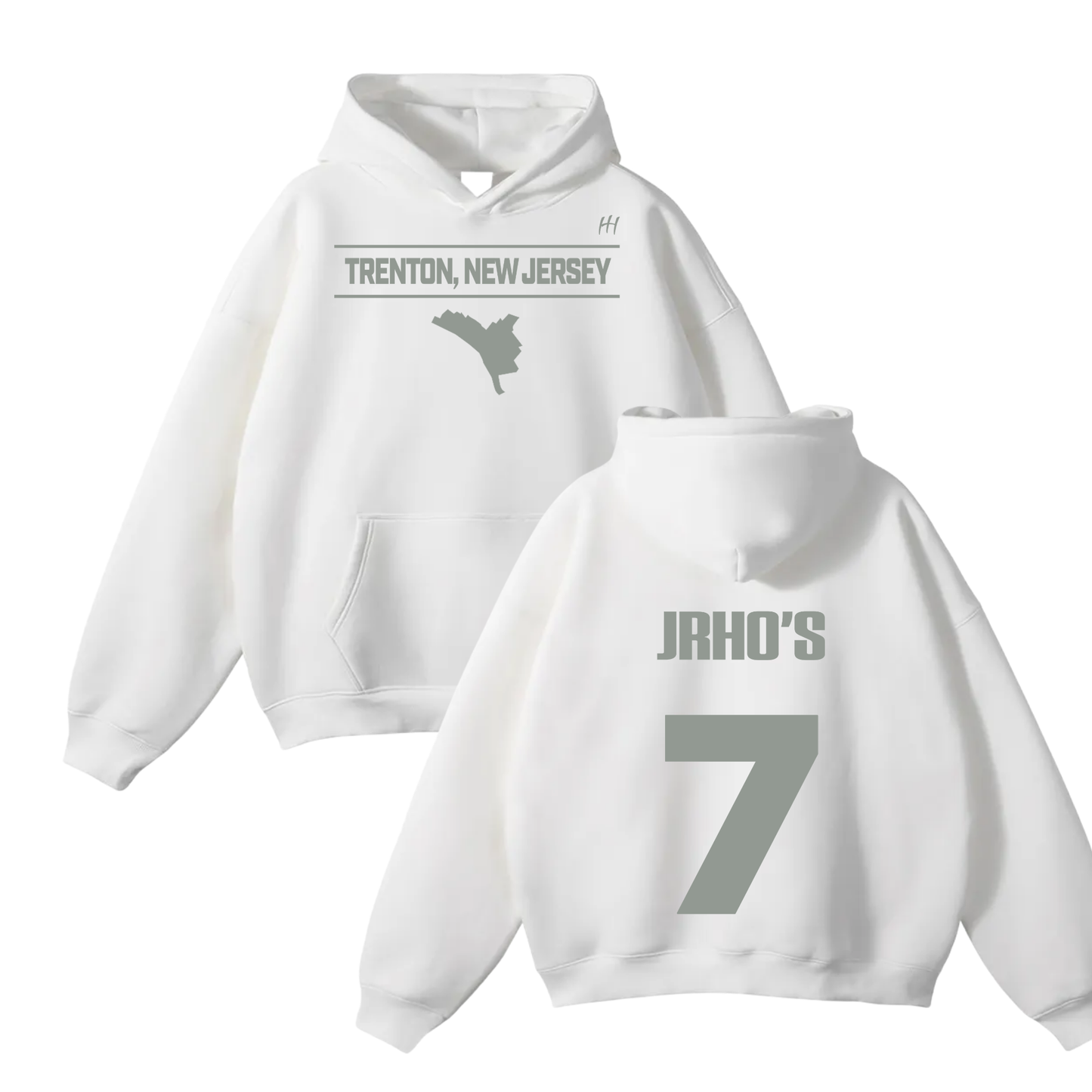 Justin Rhotan Oversize Fleeced Hoodie