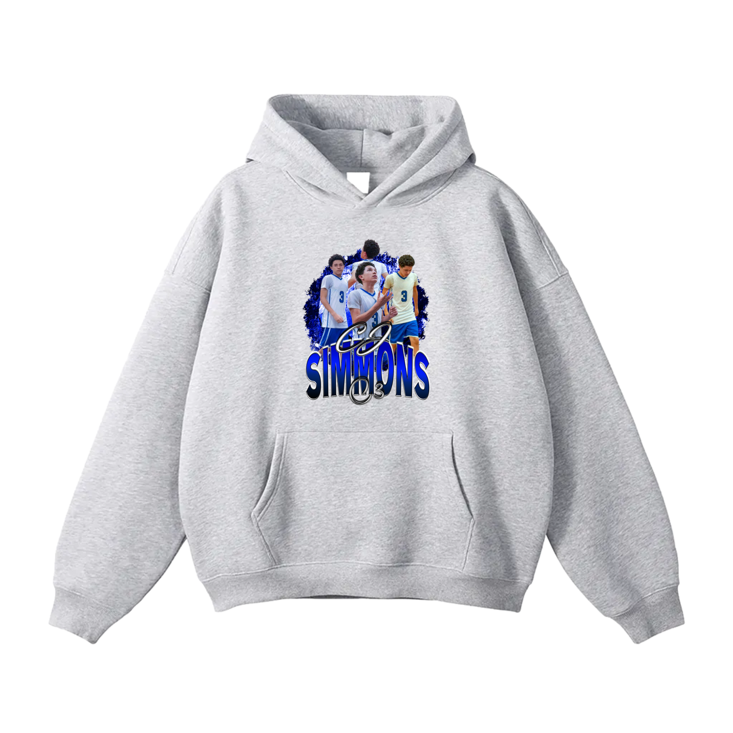 CJ Simmons Oversize Fleeced Hoodie