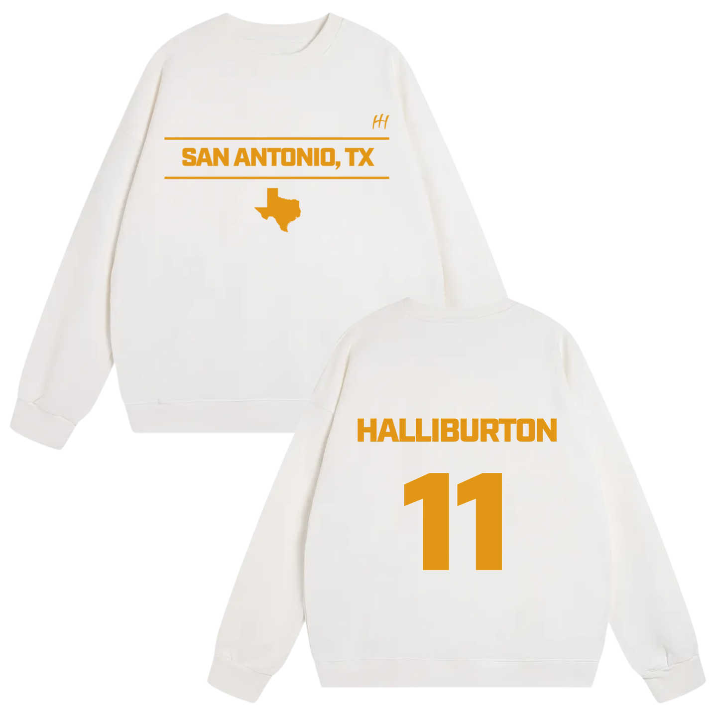 Isaiah Halliburton Heavyweight Crewneck Sweatshirt