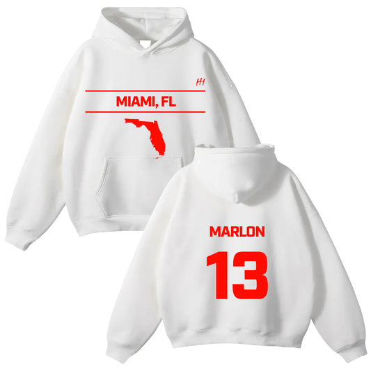 Marlon Sierra Oversize Fleeced Hoodie