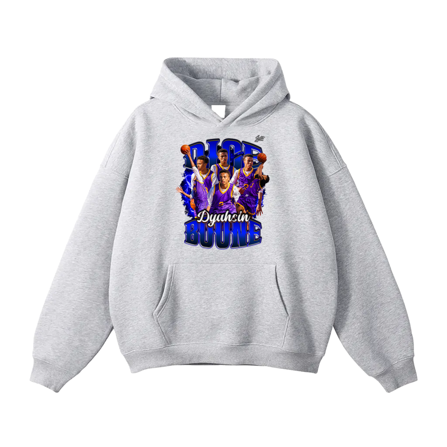 Dyahsin Boone Oversize Fleeced Hoodie