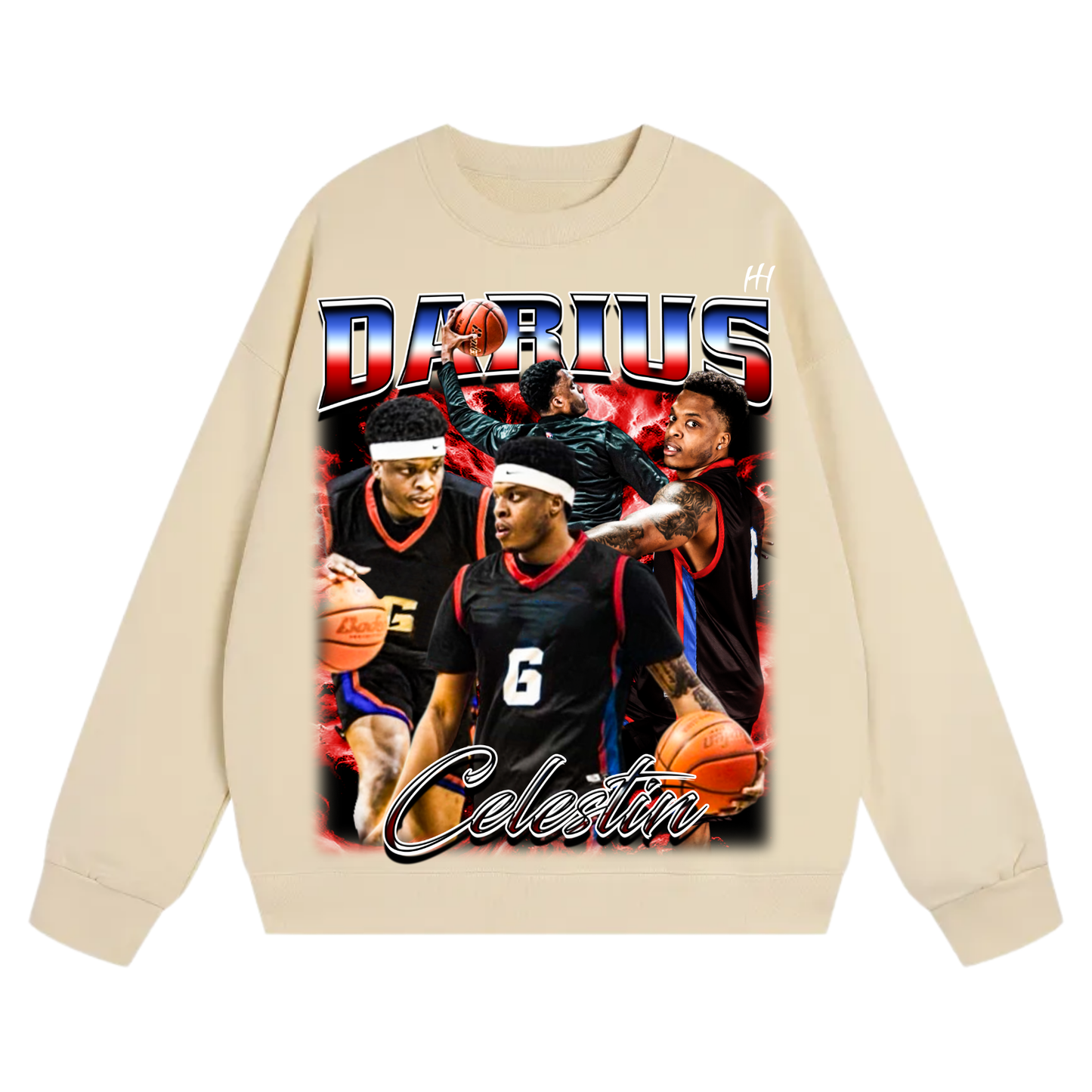 Darius Celestin Heavyweight Crewneck Sweatshirt