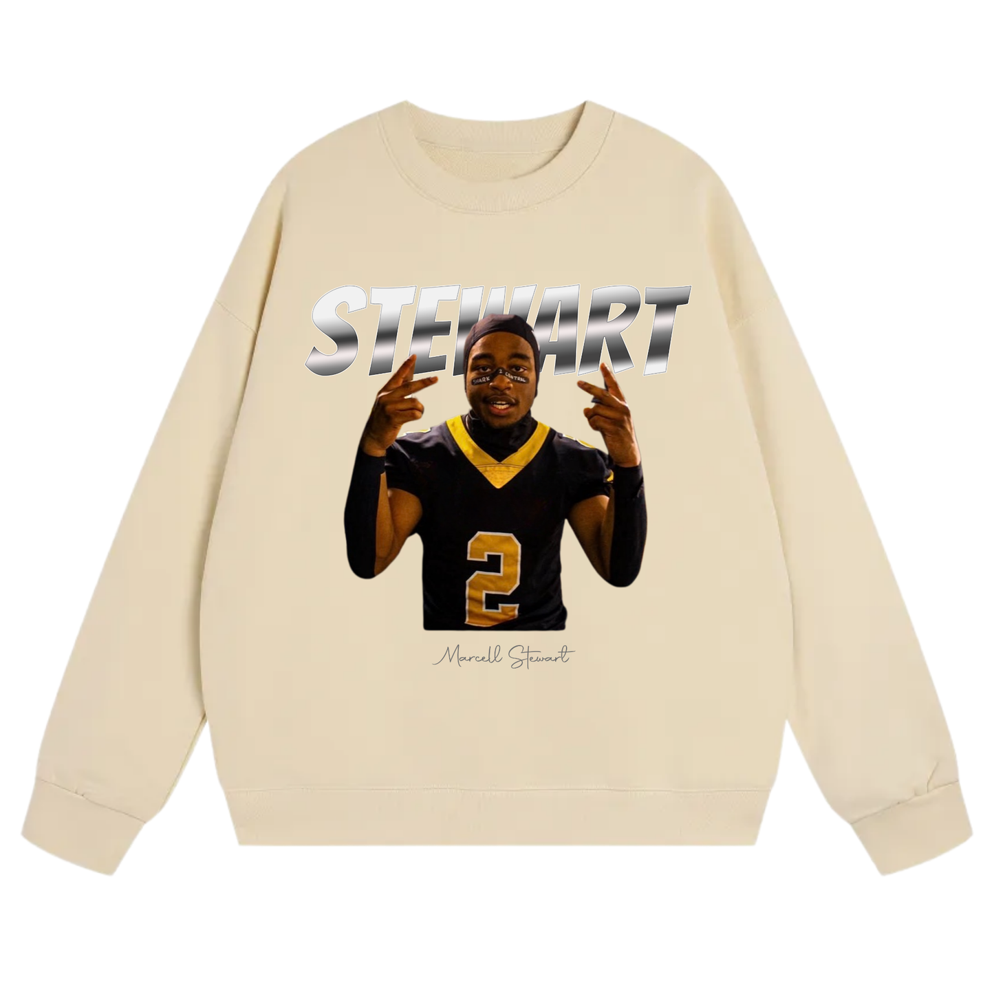 Marcell Stewart Heavyweight Crewneck Sweatshirt
