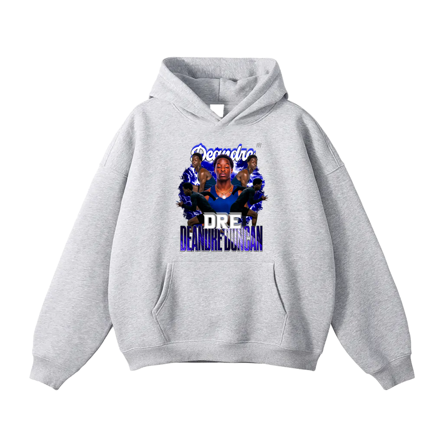 Deandre Duncan Oversize Fleeced Hoodie