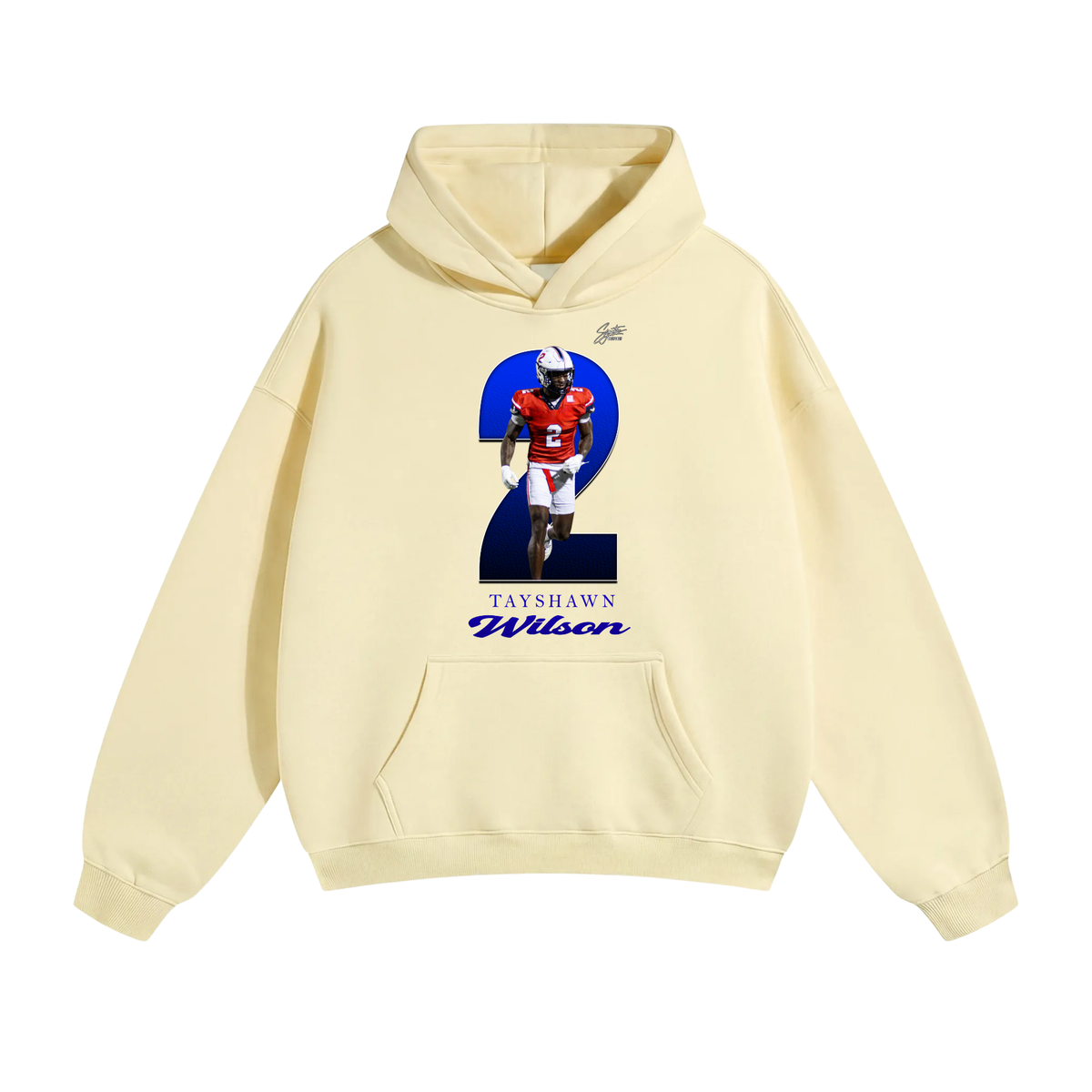 Tayshawn Wilson Oversize Fleeced Hoodie