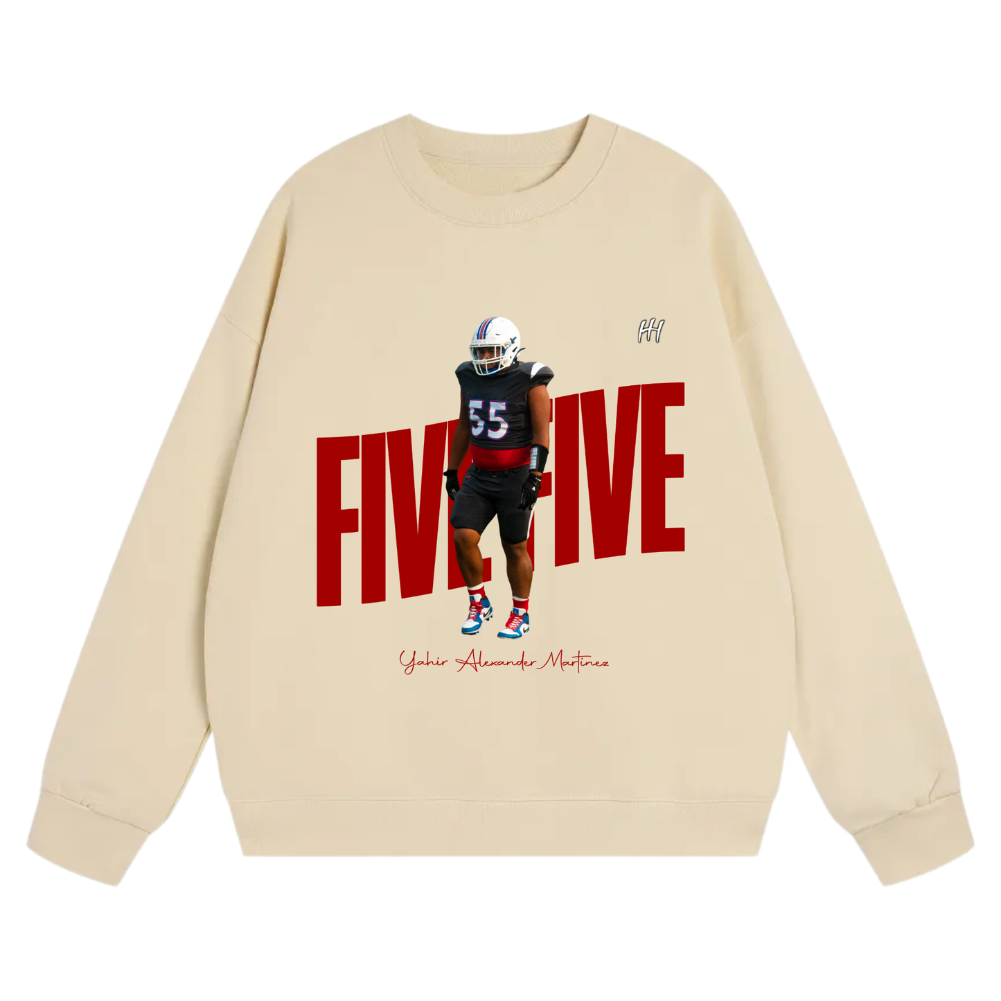 Yahir Alexander Martinez Heavyweight Crewneck Sweatshirt