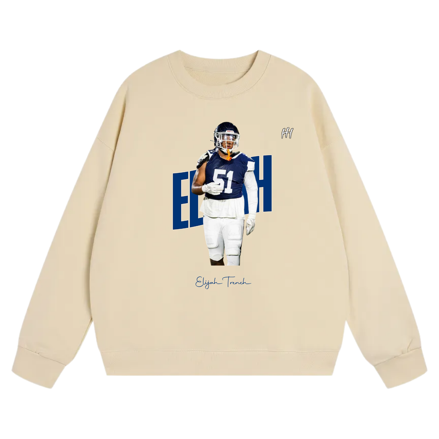 Elijah Trench Heavyweight Crewneck Sweatshirt