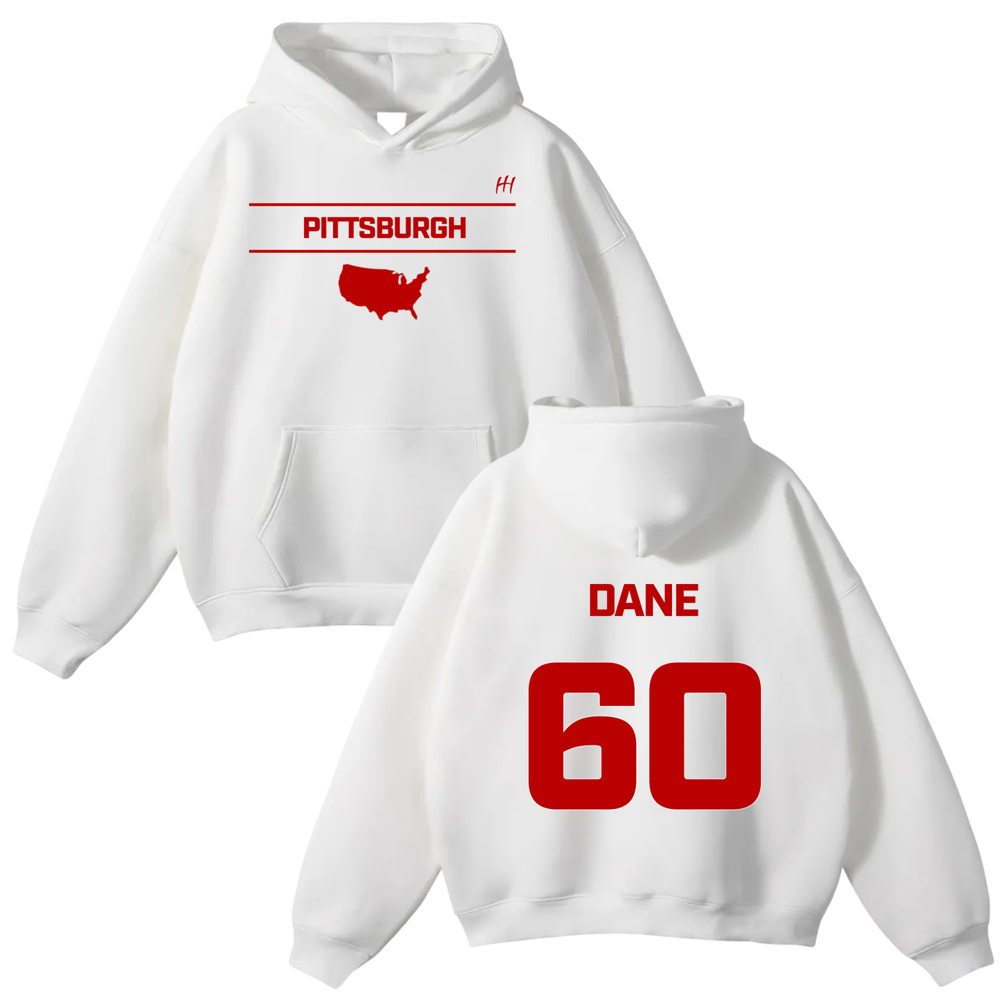 Dane Simmons Oversize Fleeced Hoodie