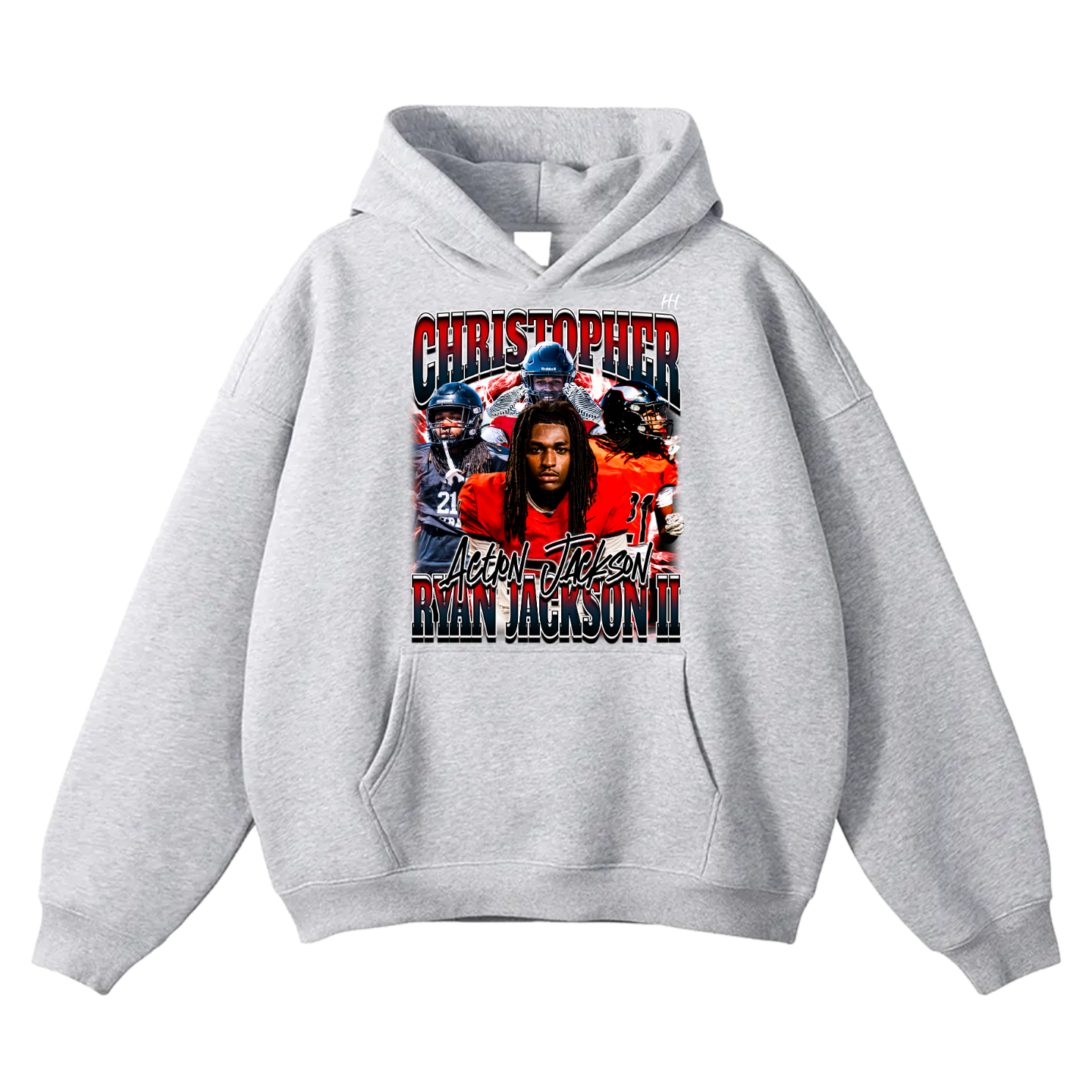 Christopher Ryan Jackson Oversize Fleeced Hoodie
