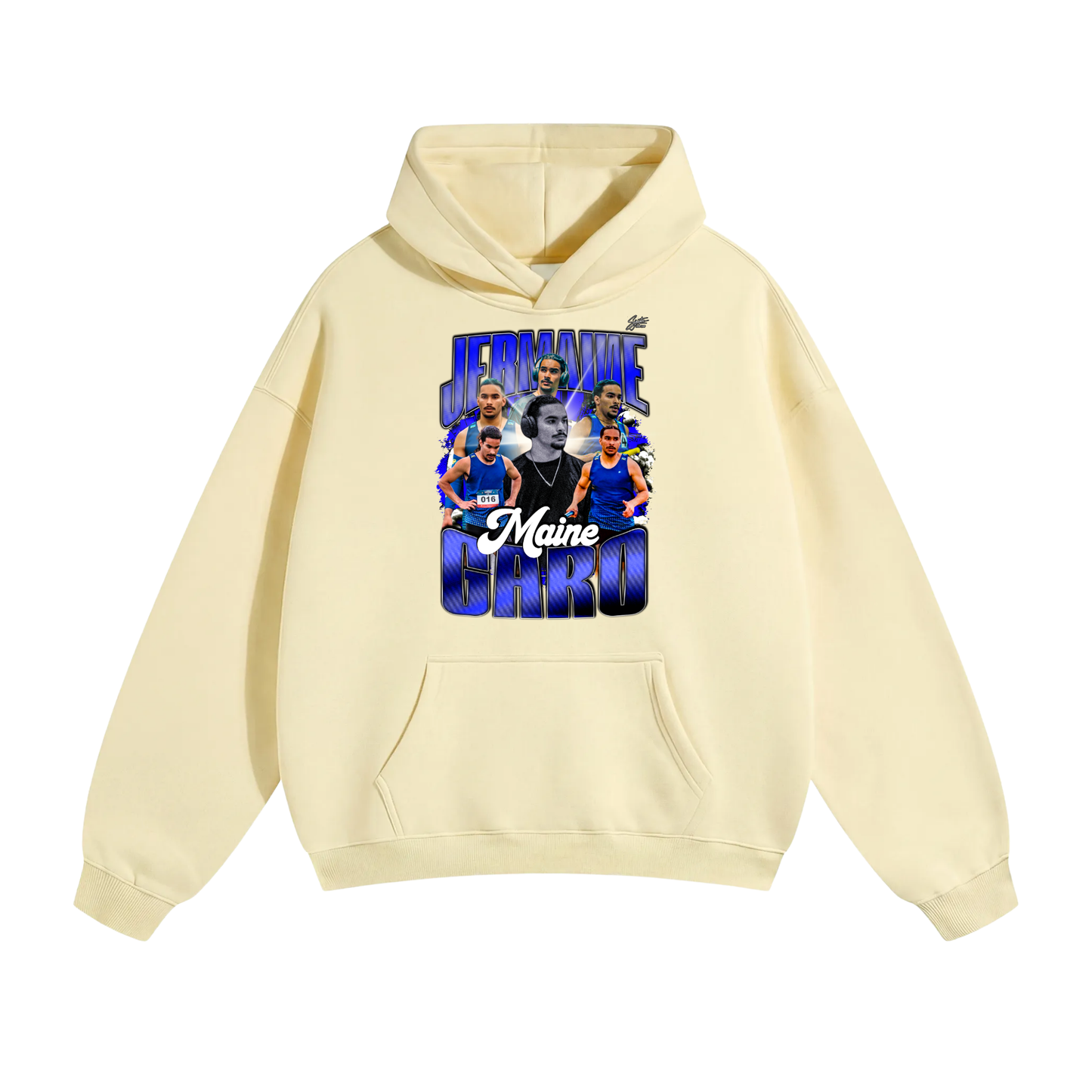 Jermaine Garo Oversize Fleeced Hoodie