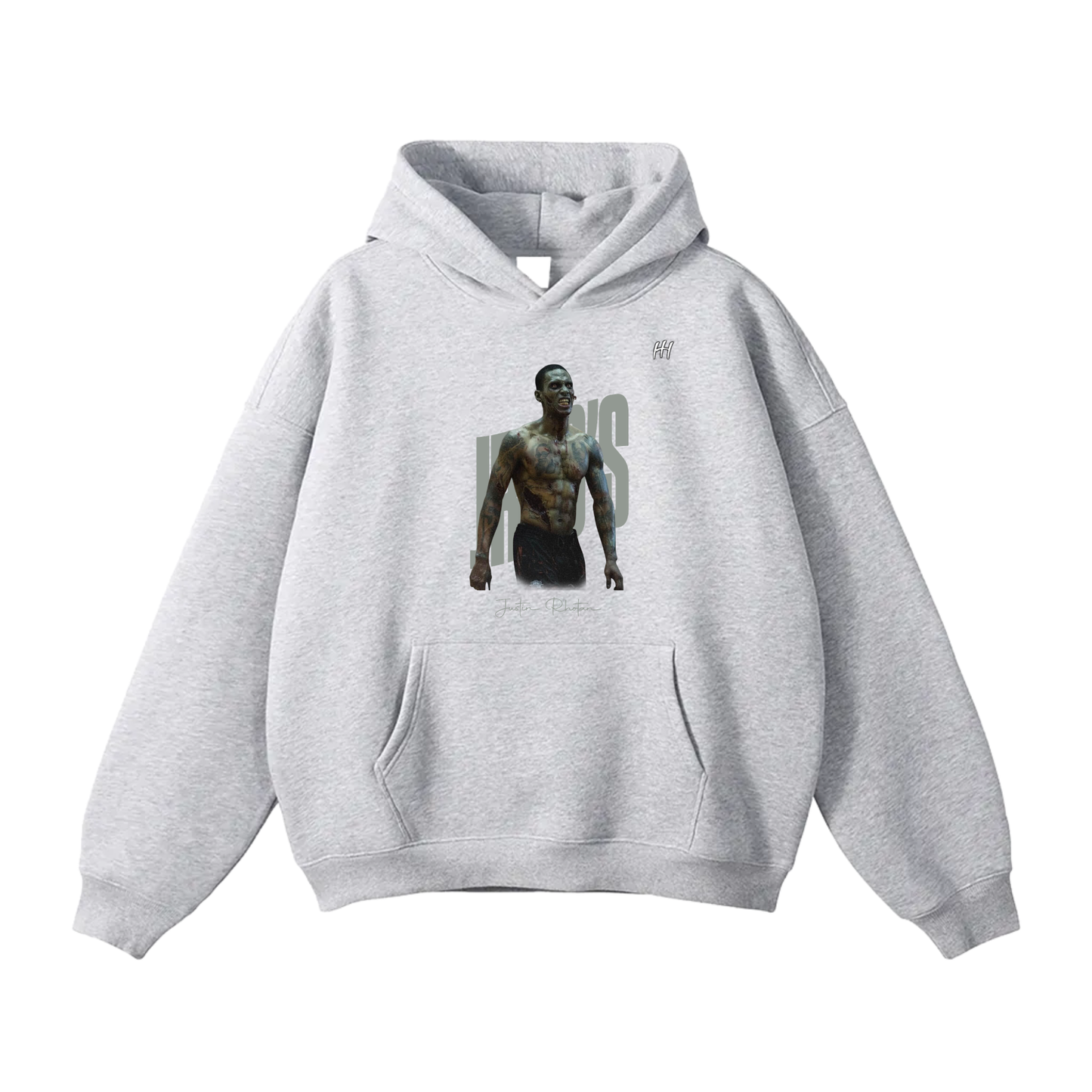 Justin Rhotan Oversize Fleeced Hoodie