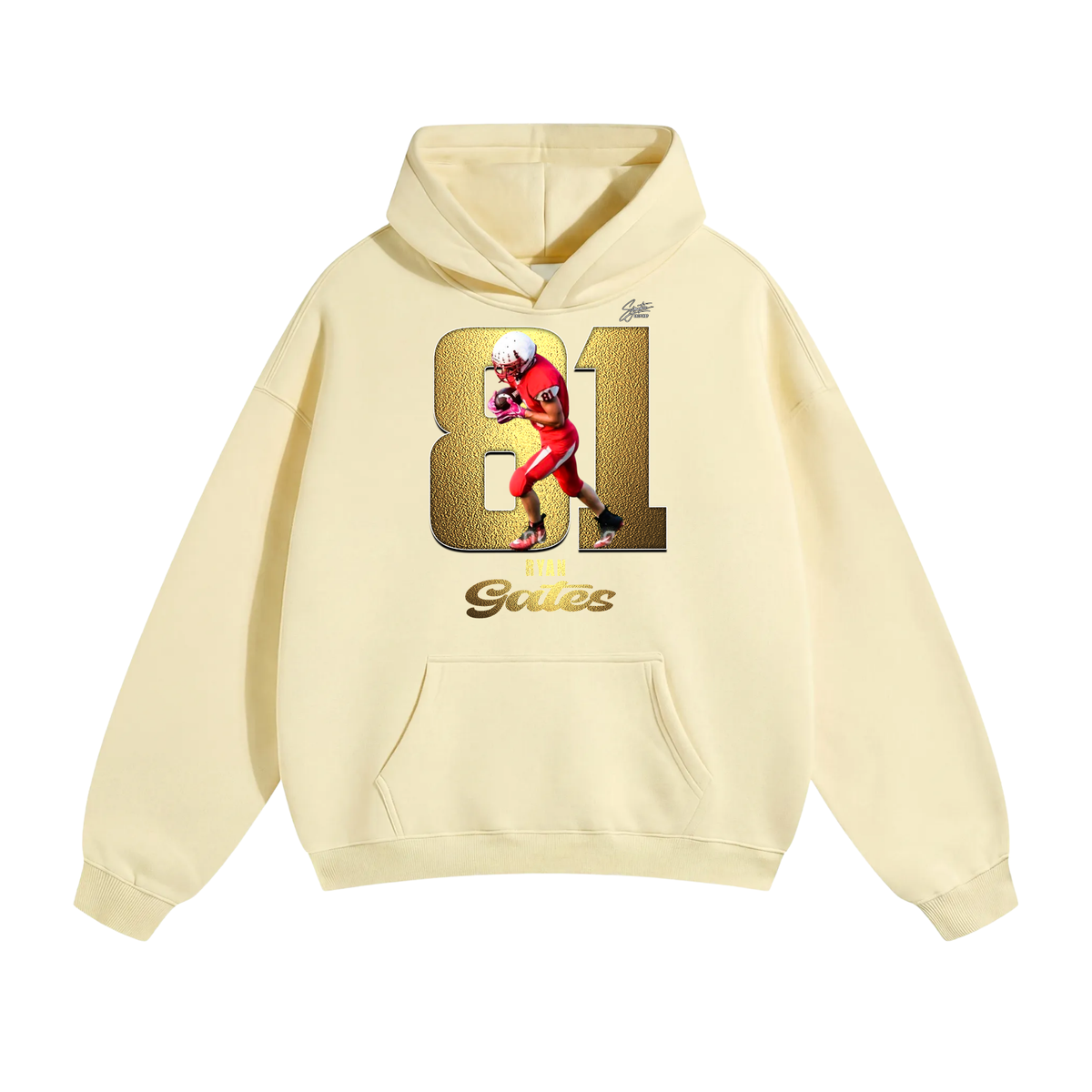 Ryan Gates Oversize Fleeced Hoodie