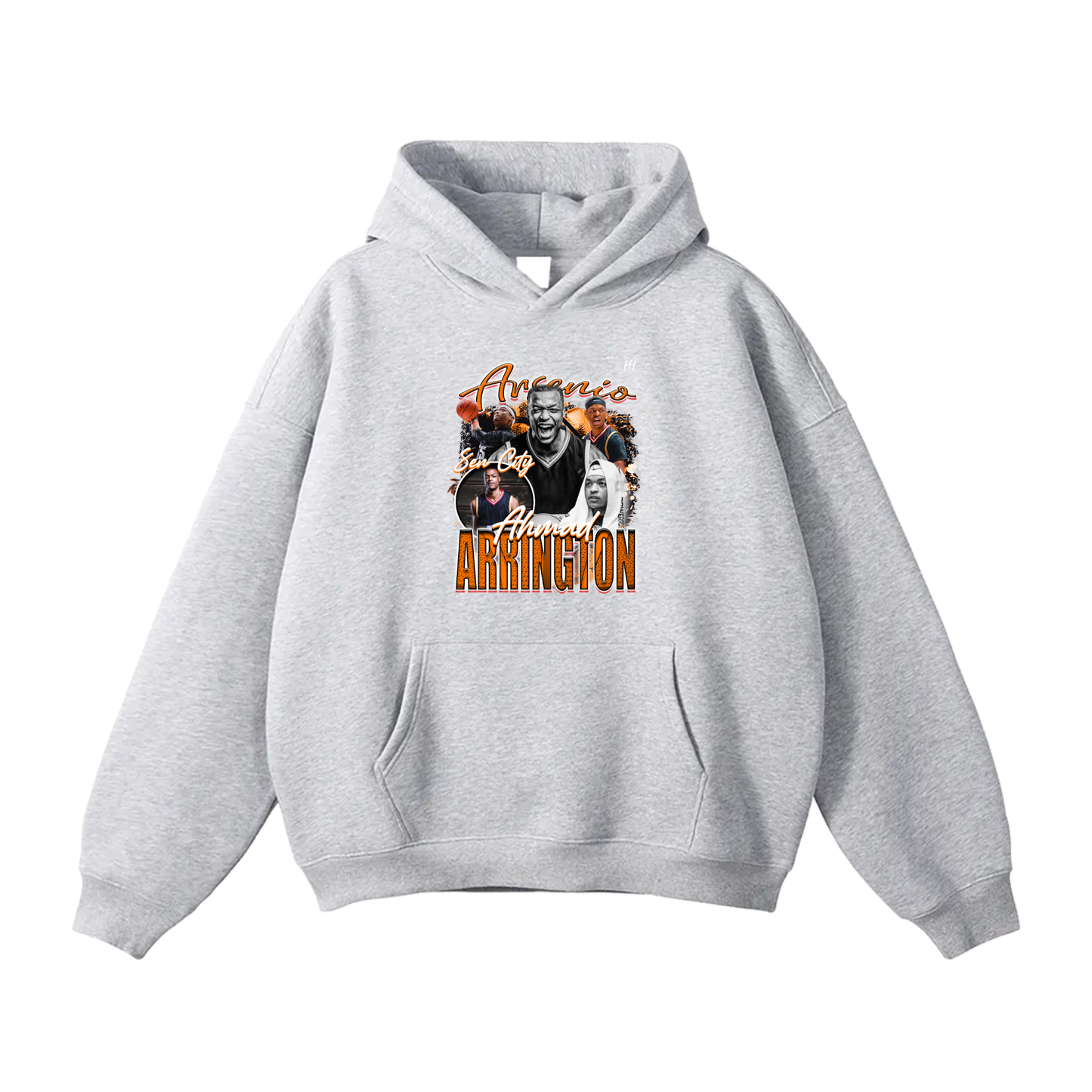 Arsenio Ahmad Arrington Oversize Fleeced Hoodie