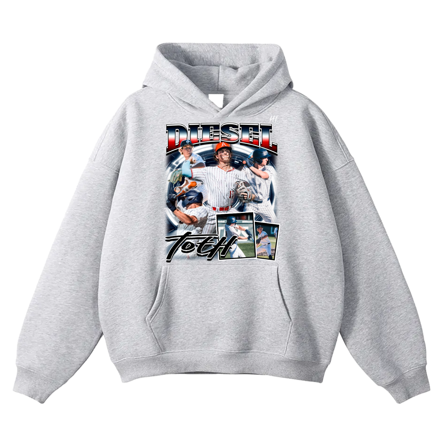 Diesel Toth Oversize Fleeced Hoodie